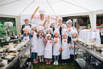 Понад 200 дітей взяло участь у майстер-класі “Весела пекарня” від ТМ “Львівські дріжджі”